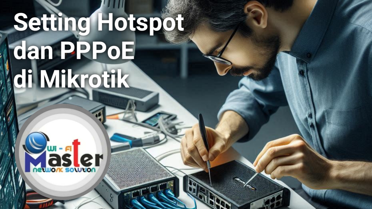 Instalasi Mikrotik untuk Hotspot dan PPPoE